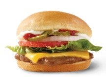 Wendys Menu - Jr. Cheeseburger Deluxe