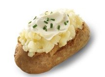 Wendys Menu - Sour Cream and Chive Baked Potato